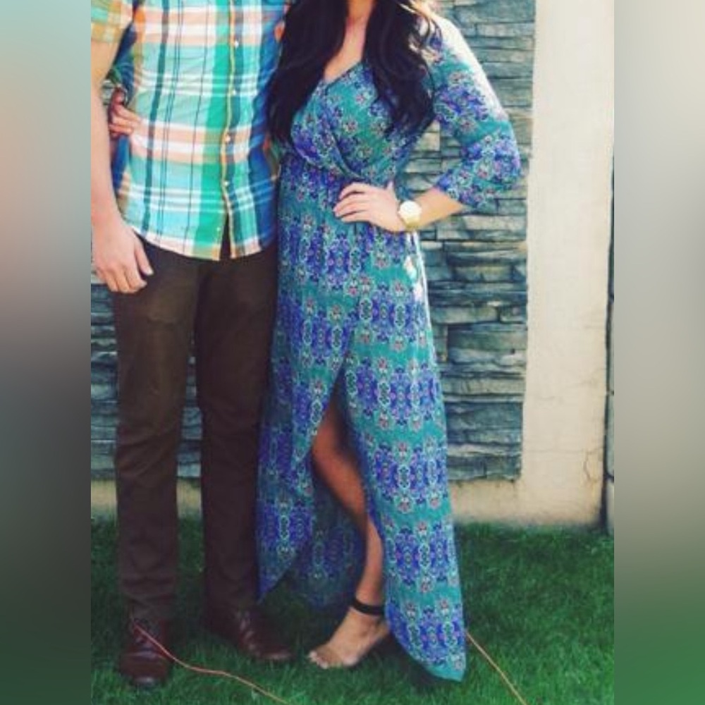 Colorful Flowy Maxi
